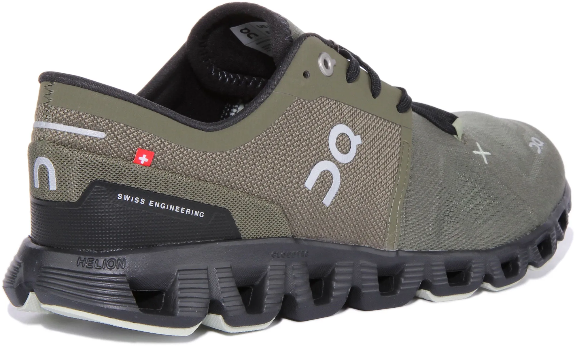 On Running Cloud X 3 In Olive For Men