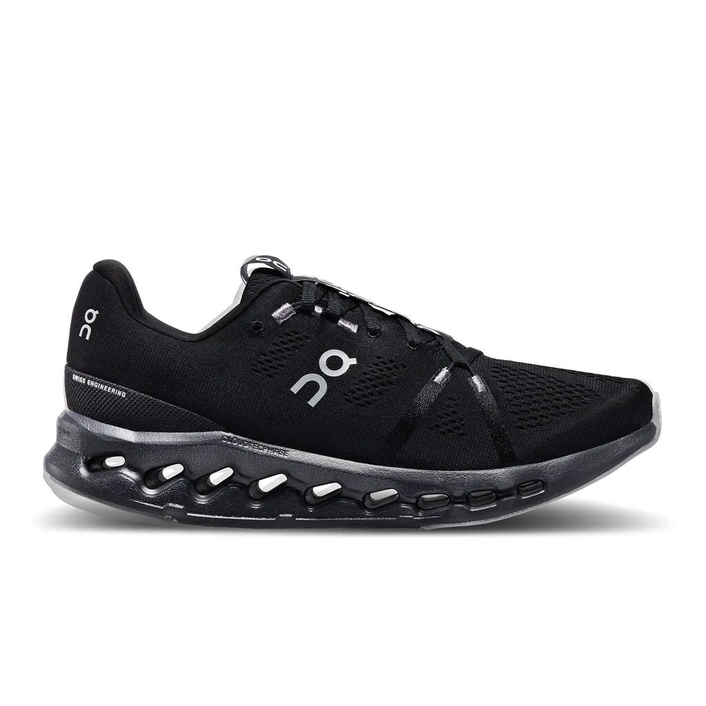 'On Running' Men's Cloudsurfer - All Black