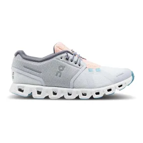 'On Running' Women's Cloud 5 Push - Glacier / Undyed White