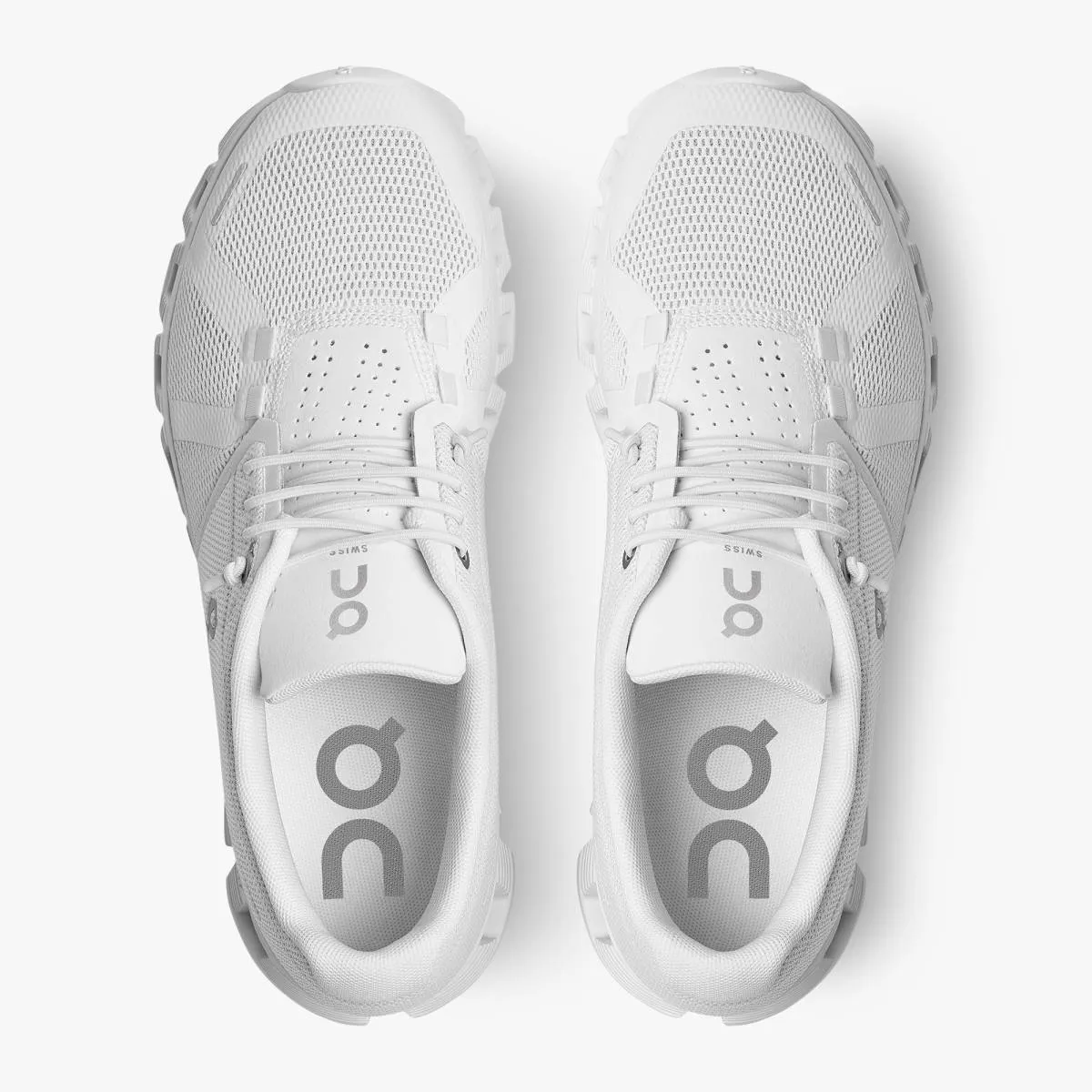 'On Running' Women's Cloud 5 Push - Undyed White / White