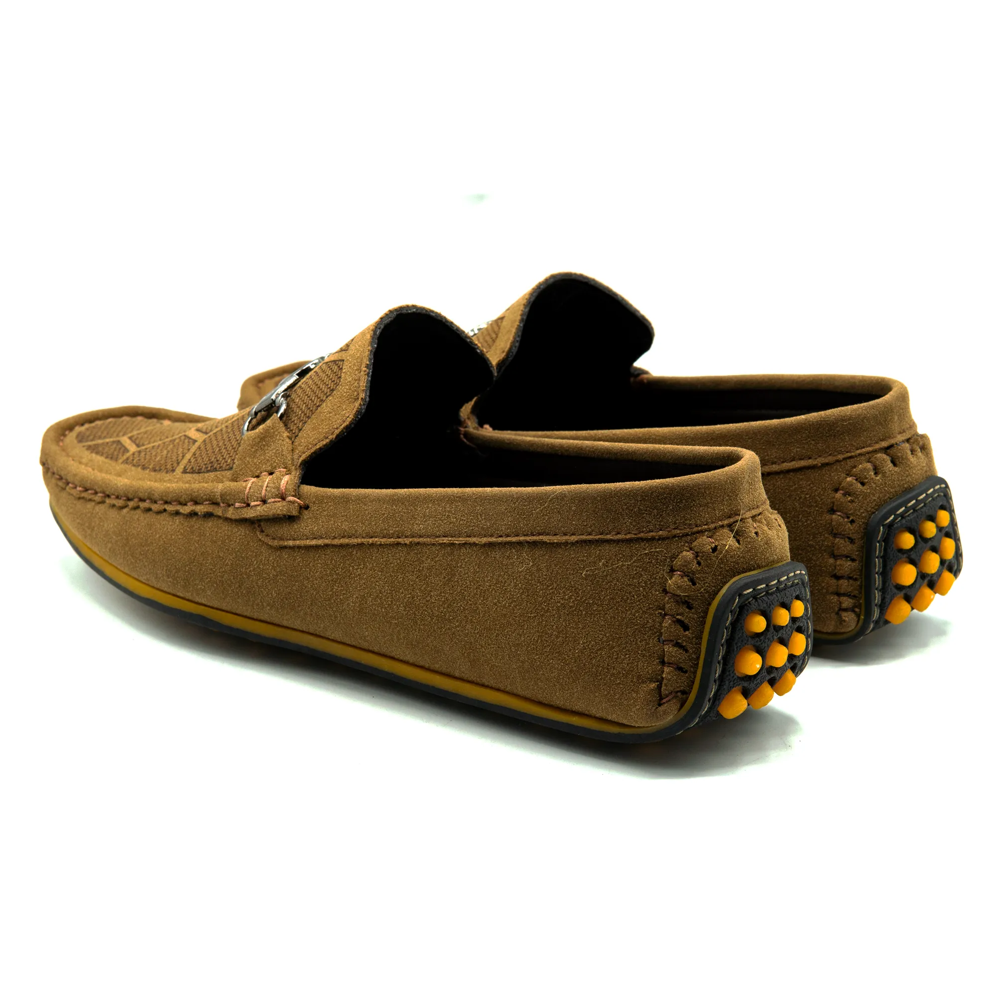 Premium PU Leather Pattern Textured Moccasins