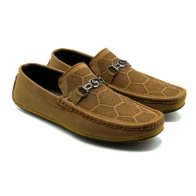 Premium PU Leather Pattern Textured Moccasins