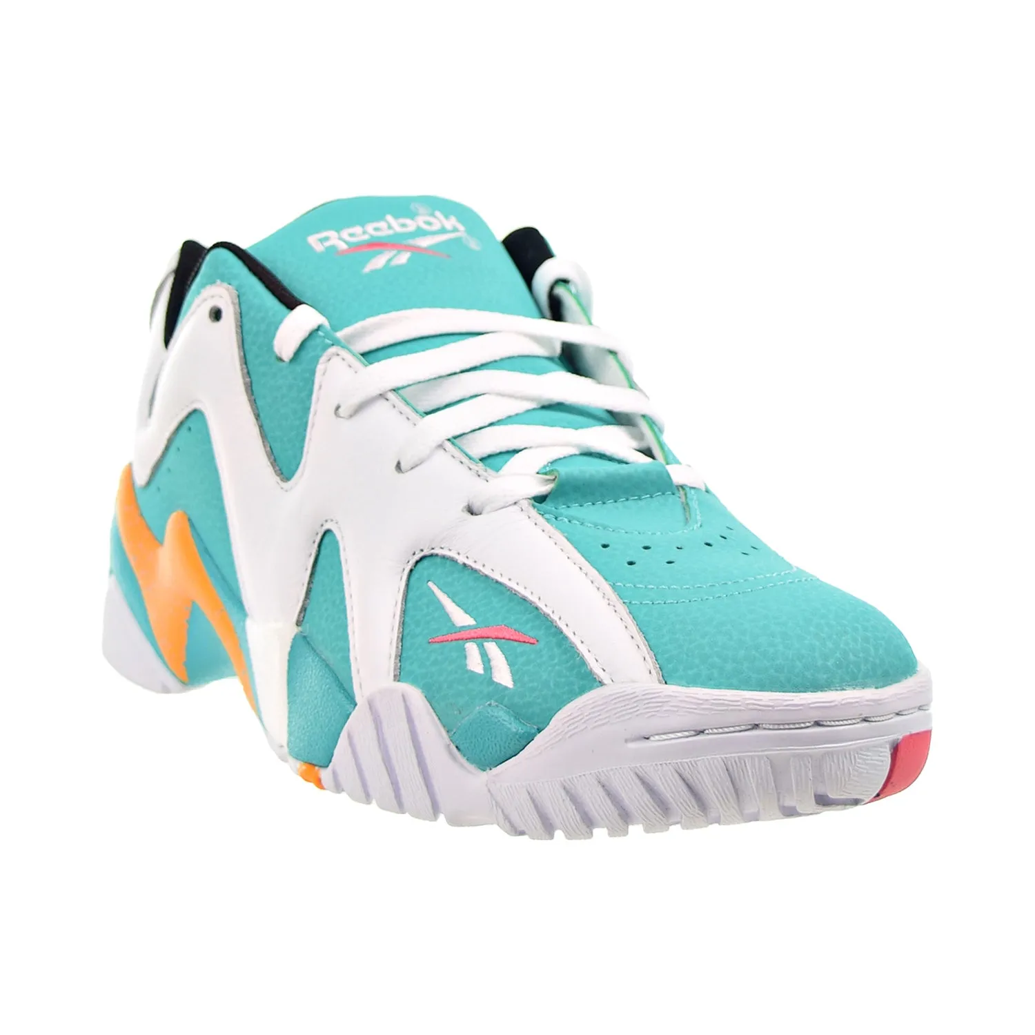 Reebok Kamikaze II Low Men's Basketball Shoes Spearmint-Footwear white-Orange