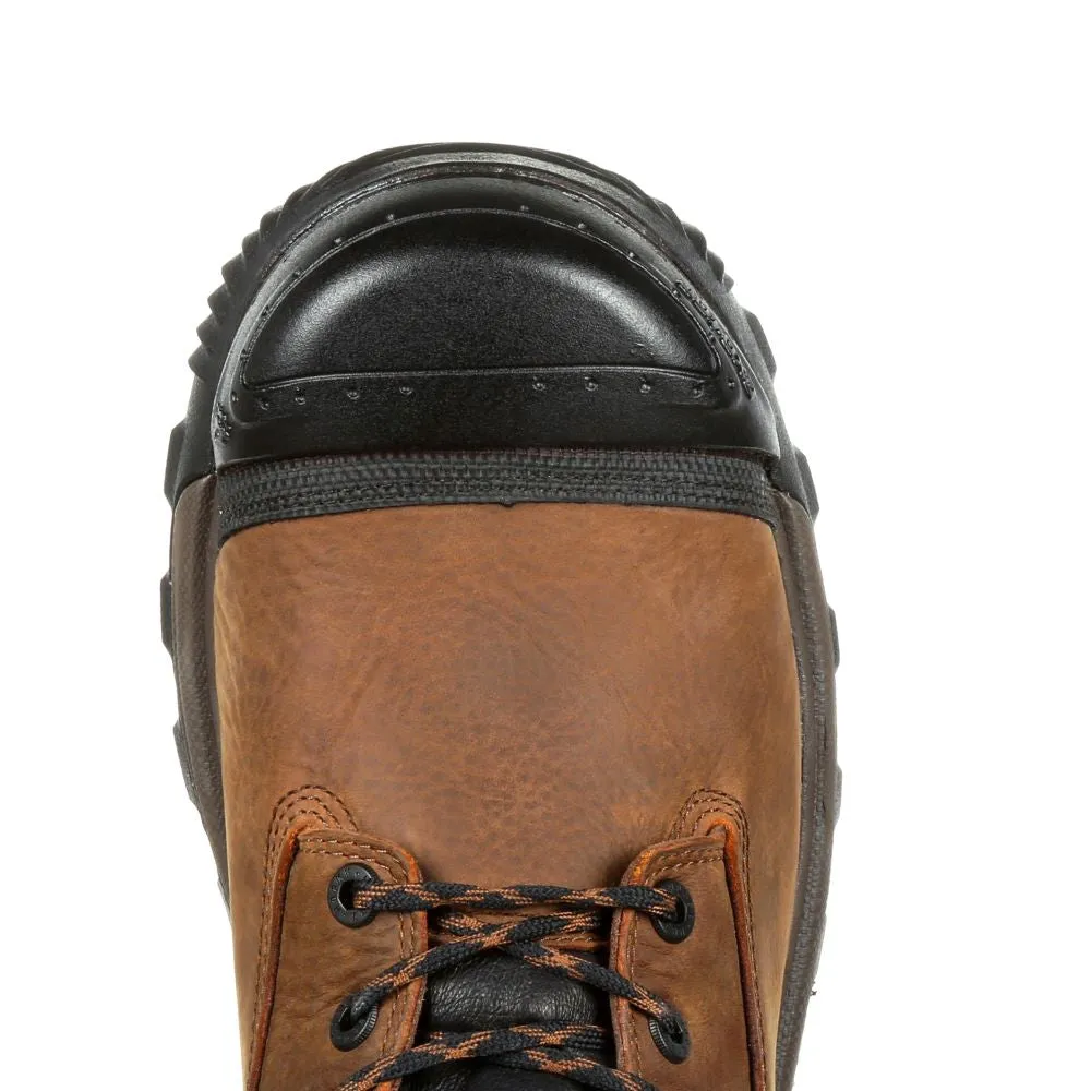 'Rocky' Men's 6" XO Toe EH WP Comp Toe -  Brown