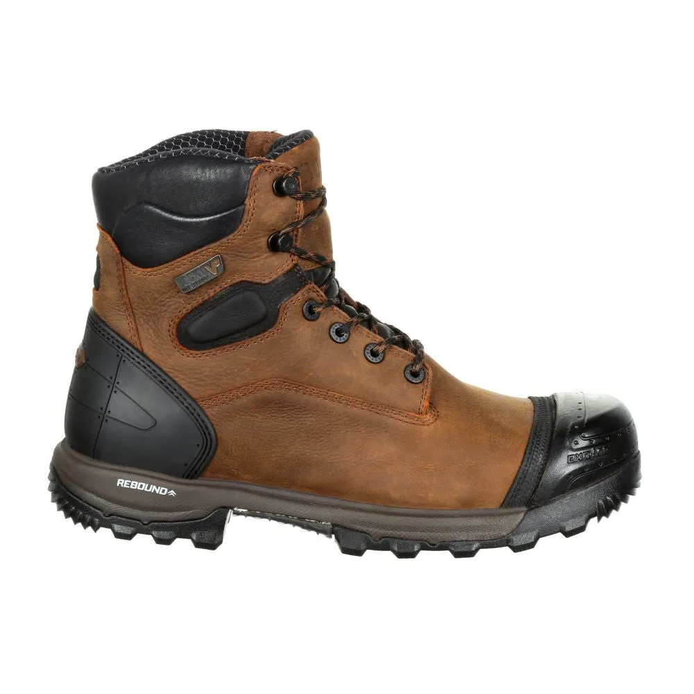 'Rocky' Men's 6" XO Toe EH WP Comp Toe -  Brown