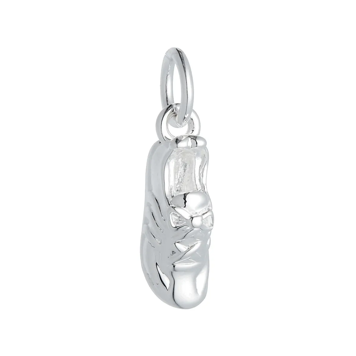 Running Shoe Silver Charm