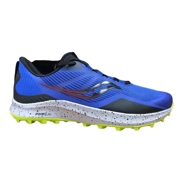 Saucony men's trail running shoe Peregrine 12 S20737 25 blue black