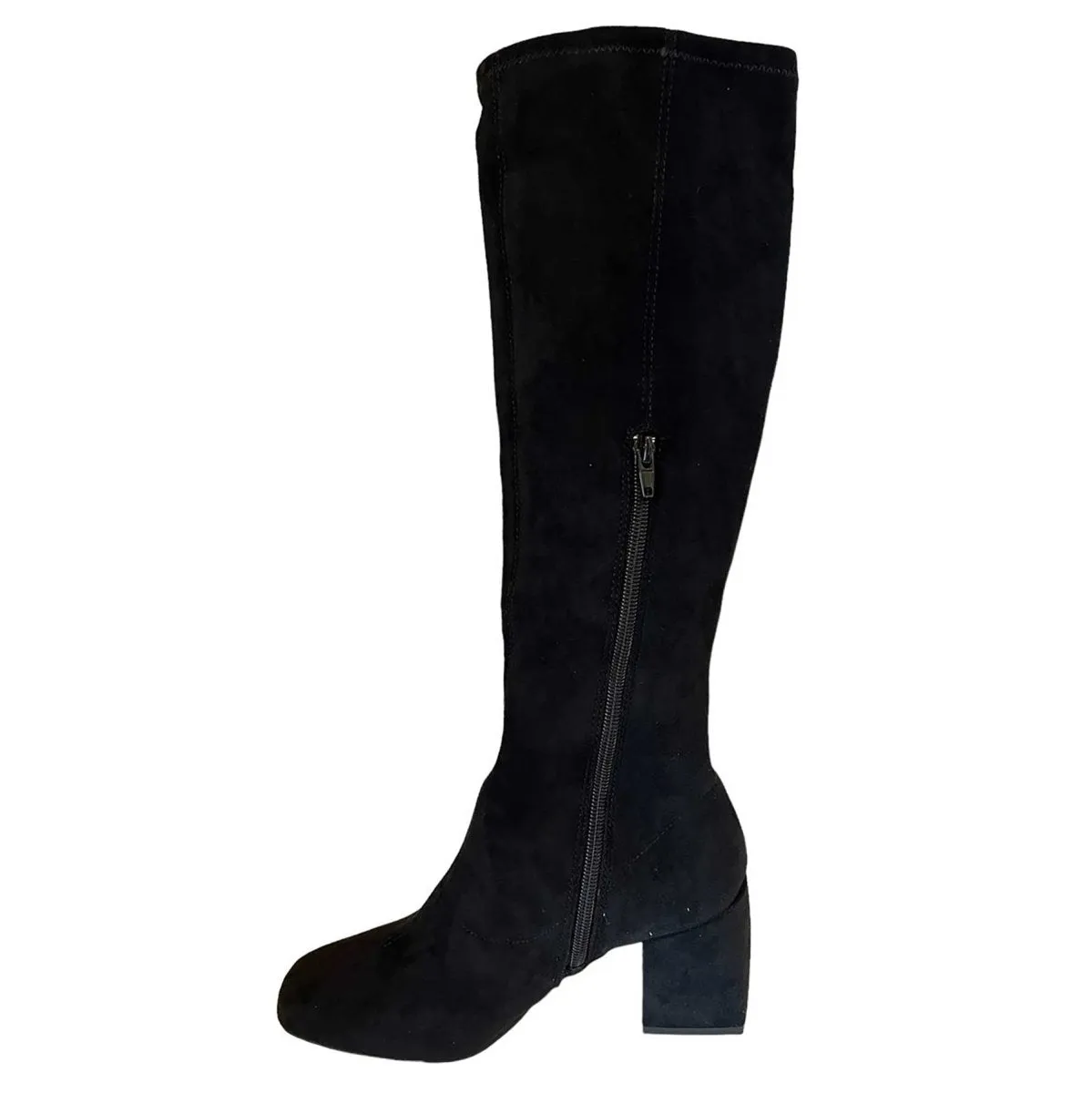 Silent D Women's Caroline Black Stretch Suede