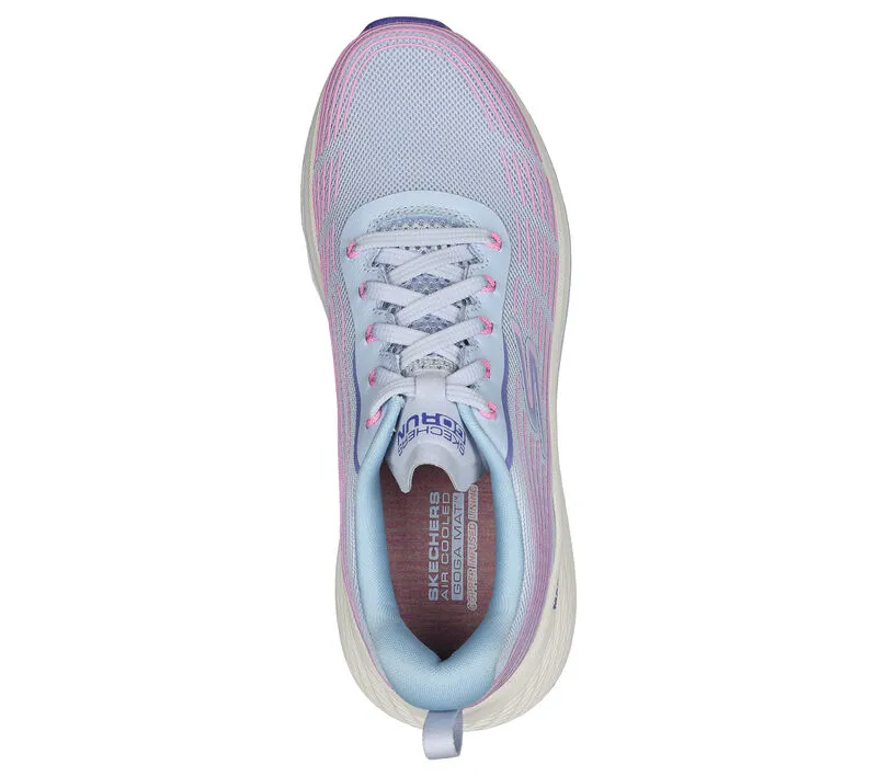 'Skechers' Women's Max Cushioning Elite 2.0 - Light Blue / Pink