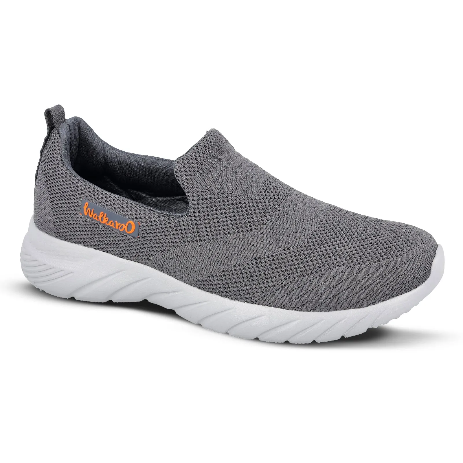 Walkaroo Belly Shoes for Men- XS9750 Grey