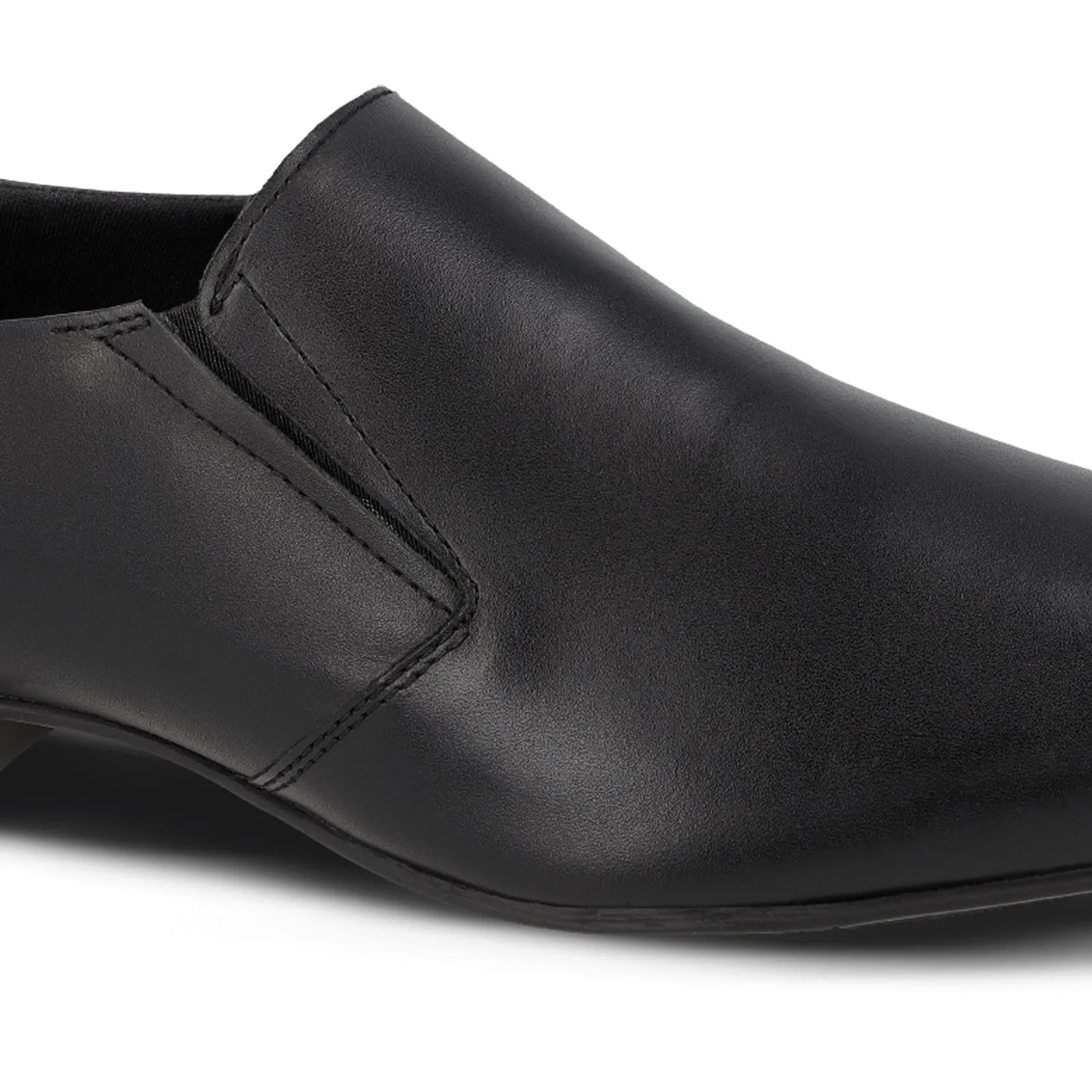 Walkaroo  Leather Men formals Shoes - WF6052 Black