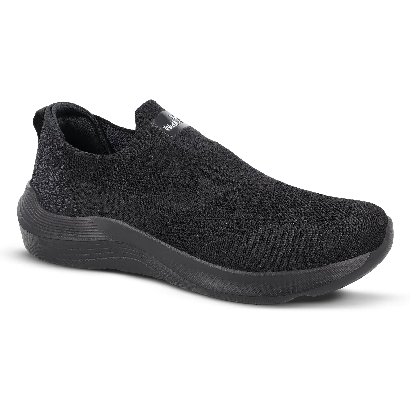 Walkaroo Men Pull-on Belly Shoes - WS9539 Black